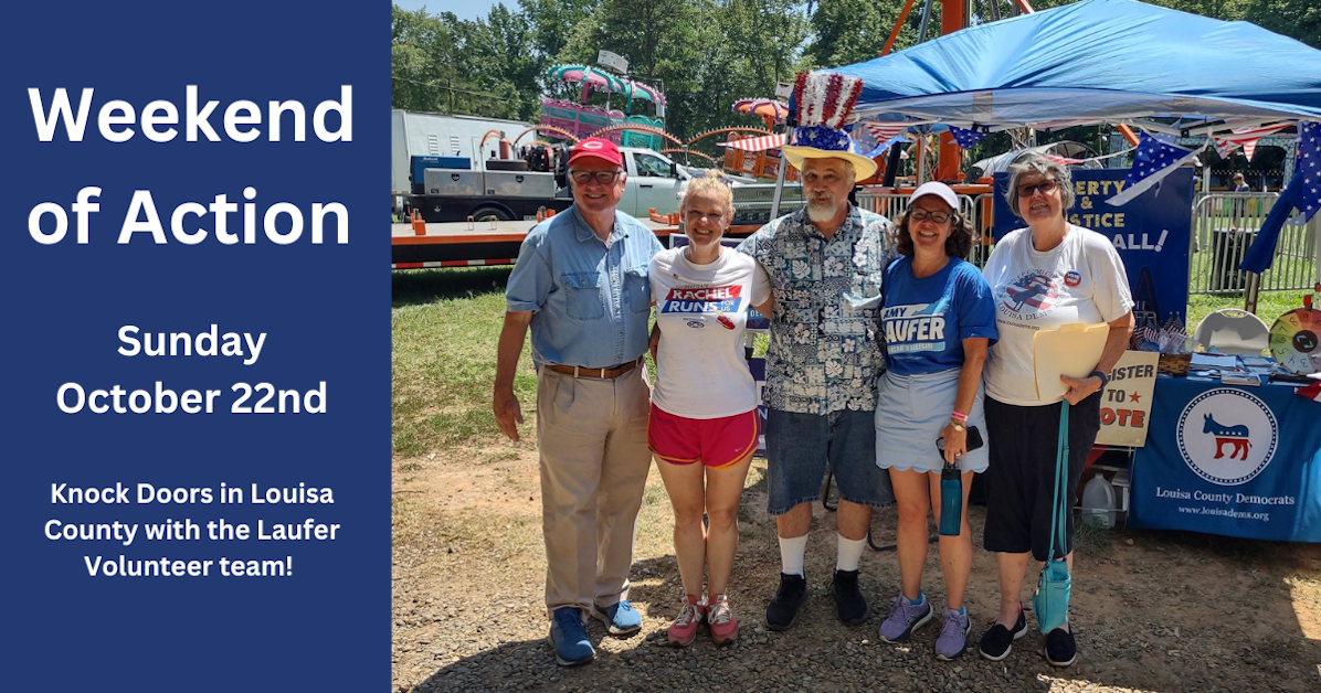 Louisa County Weekend of Action! · Mobilize